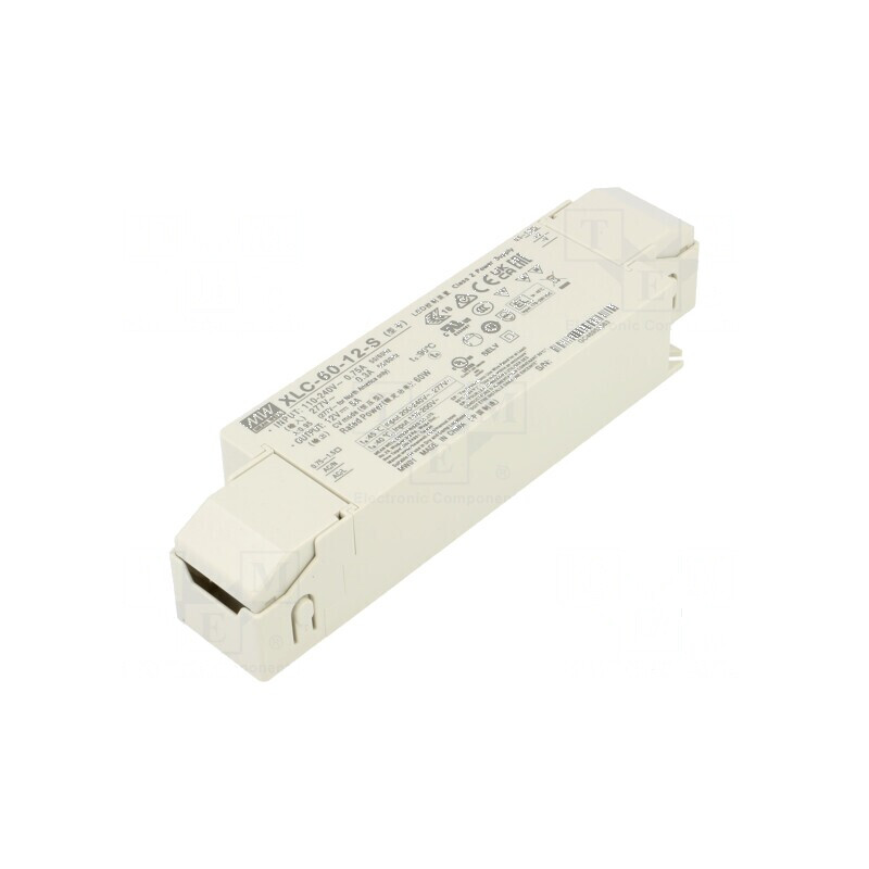 Alimentator LED 60W 12VDC 0-5A 155-400VDC | Electronic-mag.ro | Componente Electronice