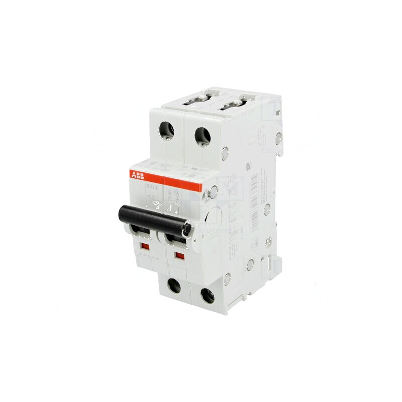 Întrerupător de supracurent 230/400VAC Inom: 2A Poli: 2 6kA | Electronic-mag.ro | Componente Electronice