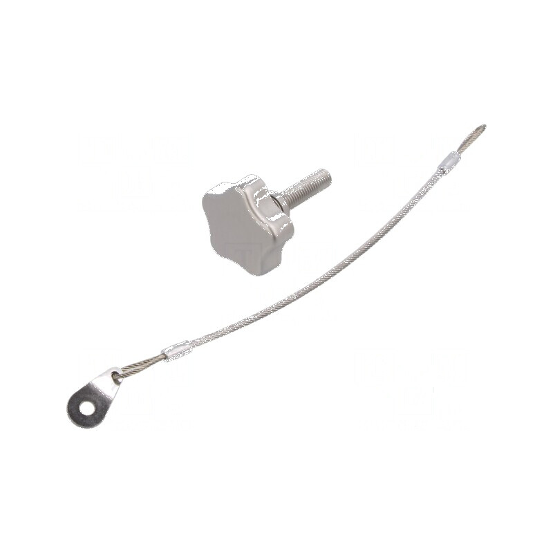 Buton de reglare M8 Ø40mm - 24mm H | Electronic-mag.ro | Componente Electronice