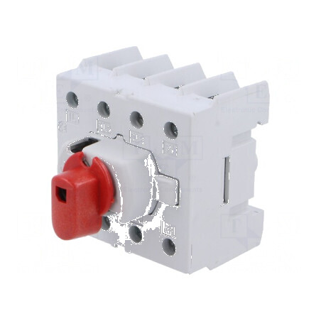 Separator-întrerupător Poli: 4 DIN 63A KU - Separator-întrerupător Poli: 4 DIN 63A KU | Electronic-mag.ro | Componente Electronice