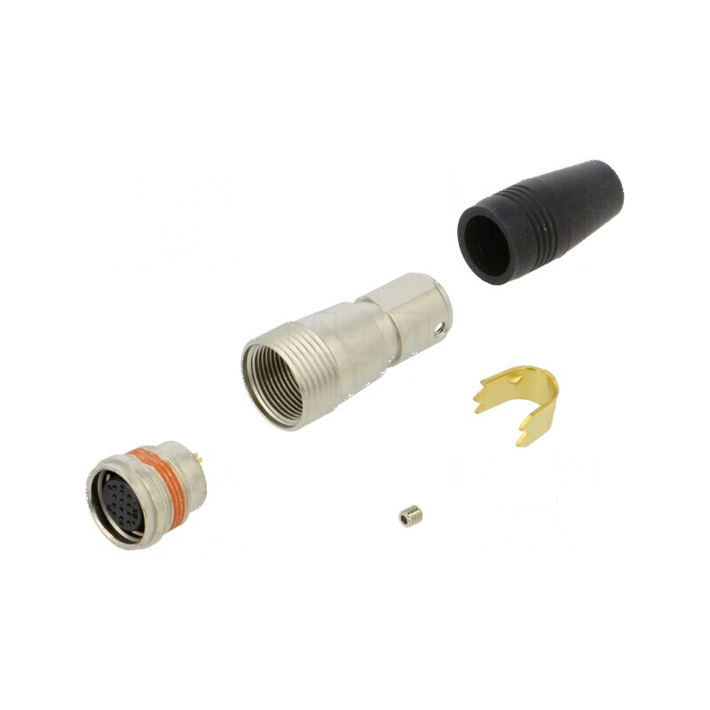 Conector circular HR25 12 PIN-uri 1A | Electronic-mag.ro | Componente Electronice