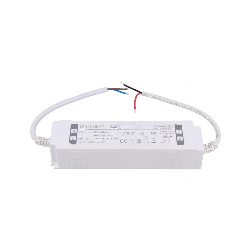 Alimentator LED 100W 12VDC IP67 | Electronic-mag.ro | Componente Electronice