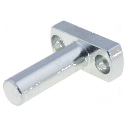 Bază pentru montaj ştift D: 15mm W: 20mm H: 47,5mm din oţel zinc | Electronic-mag.ro | Componente Electronice