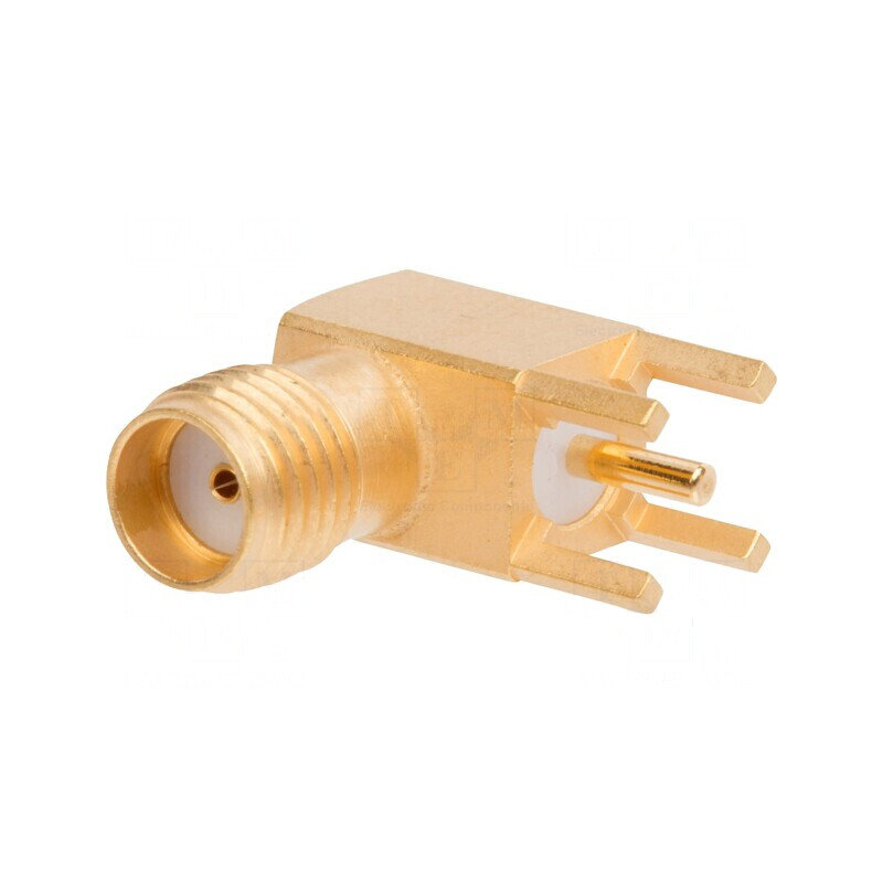 Conector SMA mufă mamă unghi 90° THT cablu PTFE | Electronic-mag.ro | Componente Electronice Conector SMA mufă mamă unghi 90° THT cablu PTFE | Electronic-mag.ro | Componente Electronice