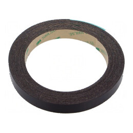 Bandă magnetică maro 19mm x 5m | Electronic-mag.ro | Componente Electronice