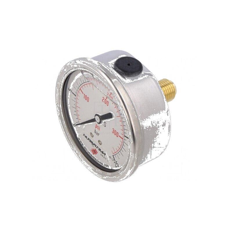 Manometru cu glicerină din oțel inoxidabil | Electronic-mag.ro | Componente Electronice