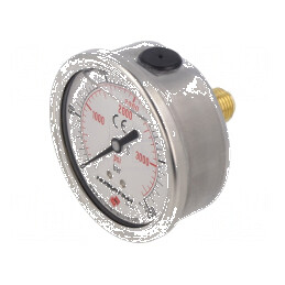 Manometru cu glicerină 0-250bar 63mm | Electronic-mag.ro | Componente Electronice