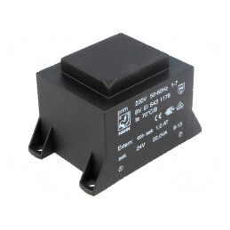 Transformator încapsulat 22VA 230VAC 24V 917mA | Electronic-mag.ro | Componente Electronice