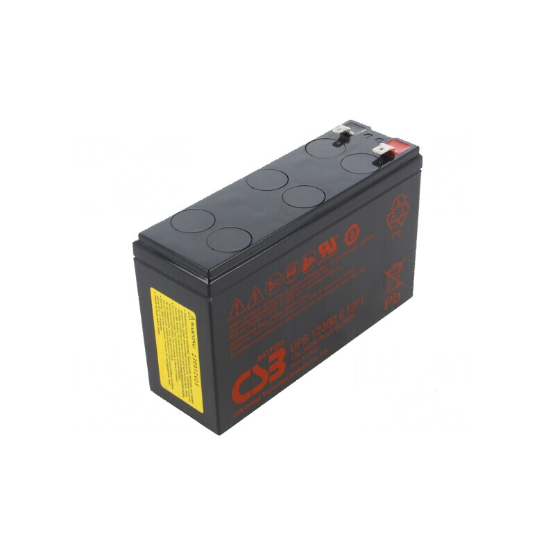 Baterie plumb-acid 12V 7,2Ah AGM 360W | Electronic-mag.ro | Componente Electronice