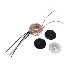 Transformator toroidal 30VA 230VAC 25V 25V 0,6A IP00 | Electronic-mag.ro | Componente Electronice
