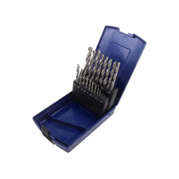 Burghie pentru metal rapid - Set de 19 bucăți | Electronic-mag.ro | Componente Electronice