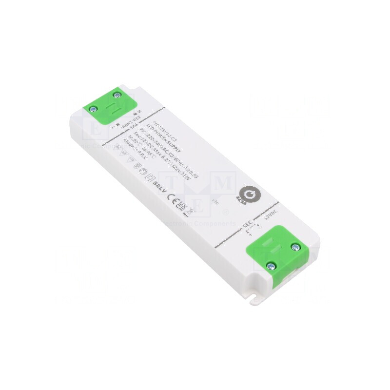 Alimentator LED 75W 12VDC 6,25A 198÷264VAC OUT: 1 | Electronic-mag.ro | Componente Electronice
