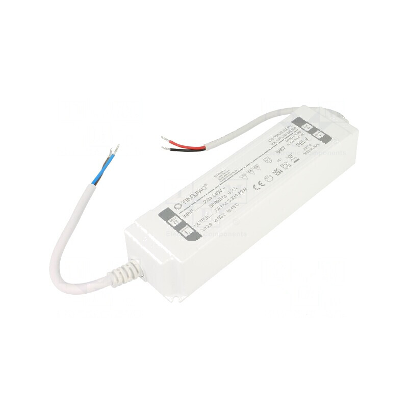 Alimentator LED 80W 24VDC 3,33A IP67 | Electronic-mag.ro | Componente Electronice