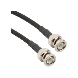 Cablu BNC tată-drept 1m | Electronic-mag.ro | Componente Electronice