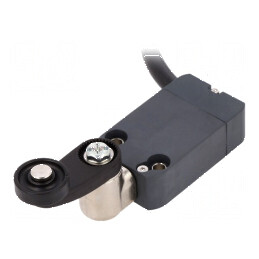 Limitator cursă manetă R 35mm, rolă metalică Ø18mm | Electronic-mag.ro | Componente Electronice