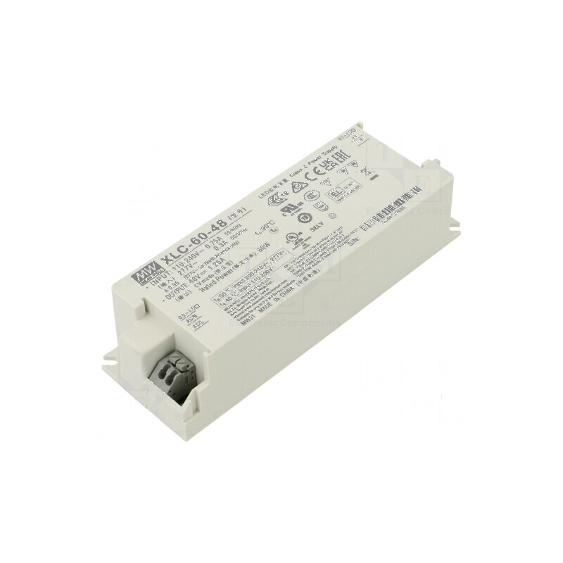 Alimentator LED 60W 48VDC 1,25A | Electronic-mag.ro | Componente Electronice