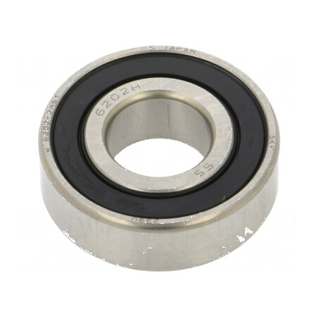 Lagăr cu bile pe un singur rând Øint: 15mm Øext: 35mm W: 11mm | Electronic-mag.ro | Componente Electronice