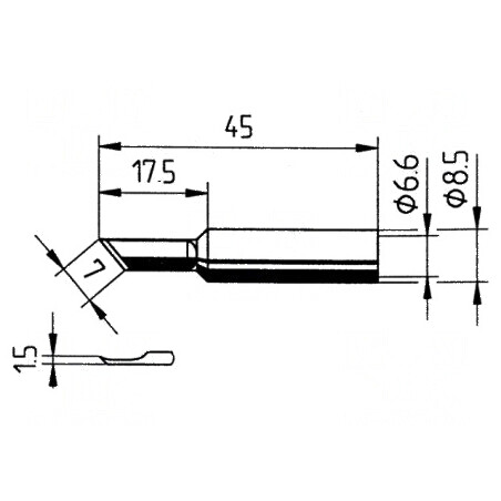 Vârf tip cuţit subţire | Electronic-mag.ro | Componente Electronice