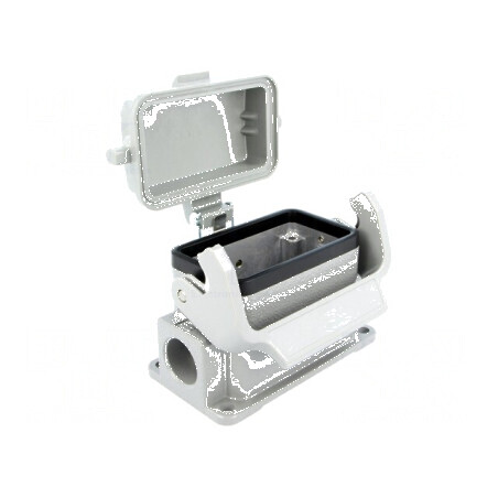 Carcasă pentru conectori HDC Han B dimensiune 10B M20 IP65 | Electronic-mag.ro | Componente Electronice