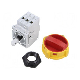 Separator-întrerupător Poli: 3 pentru şină DIN 40A RT - Set de separatoare-întrerupătoare DIN 40A, 3 poli | Electronic-mag.ro | Componente Electronice
