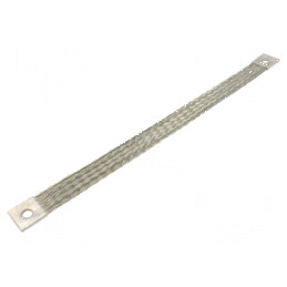 Bandă de împământare 50mm2 Ø1: 11mm Ø2: 11mm L: 400mm | Electronic-mag.ro | Componente Electronice