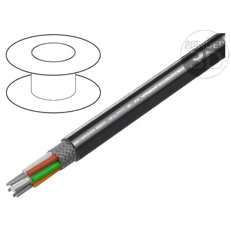 Cablu ecranat 6x20AWG, PVC crom 300V | Electronic-mag.ro | Componente Electronice