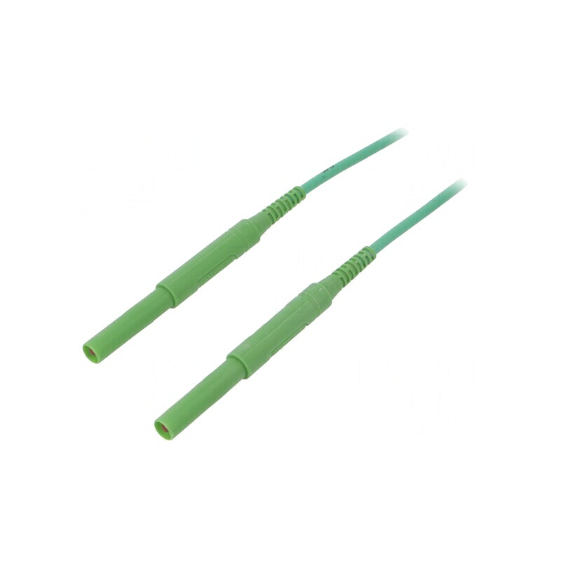 Cablu de măsurare verde 1m 16A | Electronic-mag.ro | Componente Electronice