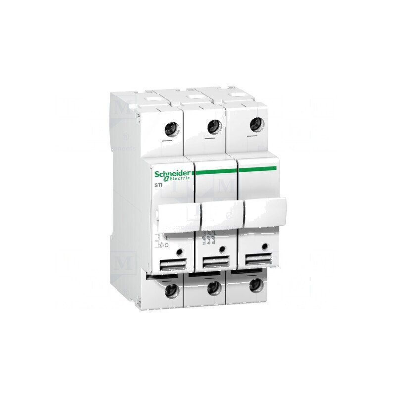 Separator cu fuzibil Poli: 3 500VAC pentru şină DIN | Electronic-mag.ro | Componente Electronice