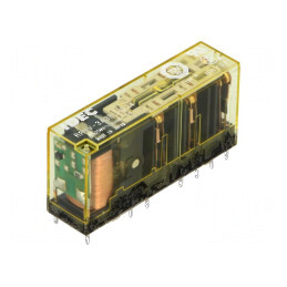 Releu electromagnetic x3 Ubobină 24VDC 6A/250VAC | Electronic-mag.ro | Componente Electronice