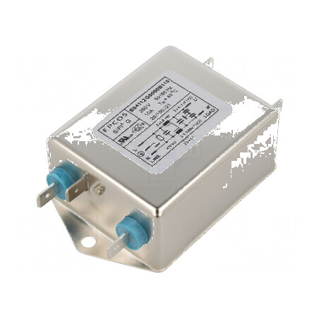 Filtru anti-interferenţe monofazat 250VAC 10A | Electronic-mag.ro | Componente Electronice