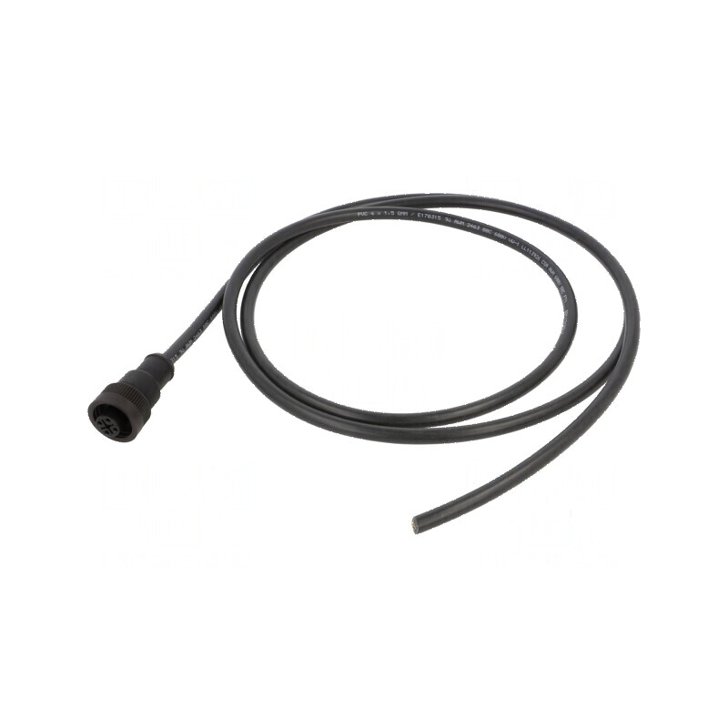 Cablu de conectare PIN: 4 cu manşon IP67 | Electronic-mag.ro | Componente Electronice