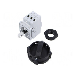 Separator-întrerupător Poli: 3 pentru şină DIN 25A | Electronic-mag.ro | Componente Electronice