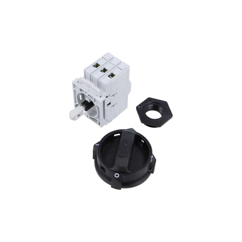 Separator-întrerupător Poli: 3 pentru şină DIN 25A | Electronic-mag.ro | Componente Electronice