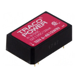Convertor DC/DC 6W 18-75V la 3,3V 1200mA | Electronic-mag.ro | Componente Electronice
