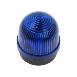 Semnalizator luminos cu lumina continua albastra IP65 | Electronic-mag.ro | Componente Electronice