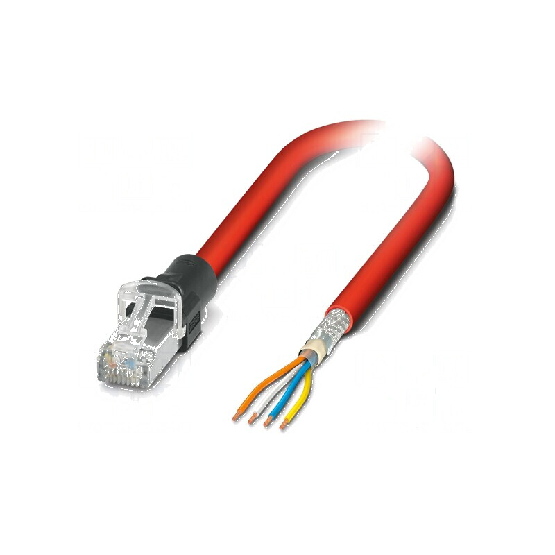 Patch cord S/FTP 5 litat Cu,cositorit PVC roșu 3m 22AWG IP20 - Cablu de rețea Ethernet 3m, roșu | Electronic-mag.ro | Componente Electronice Patch cord S/FTP 5 litat Cu,cositorit PVC roșu 3m 22AWG IP20 - Cablu de rețea Ethernet 3m, roșu | Electronic-mag.ro | Componente Electronice