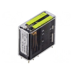 Releu electromagnetico DPDT Ubobina 24VDC 6A soclu RCI - Releu electromagnetico DPDT Ubobina 24VDC 6A soclu RCI | Electronic-mag.ro | Componente Electronice