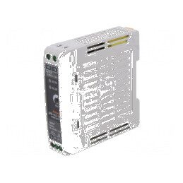 Alimentator pulsatoriu pentru şină DIN 12VDC 1,3A | Electronic-mag.ro | Componente Electronice