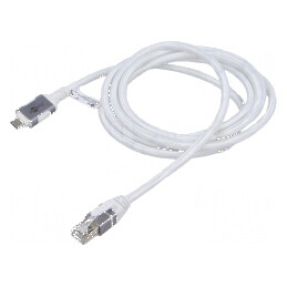 Cablu USB 3.1 RJ45 mufă, USB C mufă 3 metri alb | Electronic-mag.ro | Componente Electronice