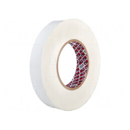 Bandă termoconductoare albă 12mm - 16,5m - 0,25mm | Electronic-mag.ro | Componente Electronice