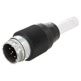 Conector circular PIN 7 - Mufă tată cu lipire pe cablu | Electronic-mag.ro | Componente Electronice
