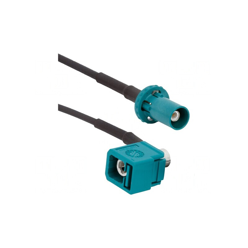 Cablu Fakra tată și mamă în unghi 1m | Electronic-mag.ro | Componente Electronice