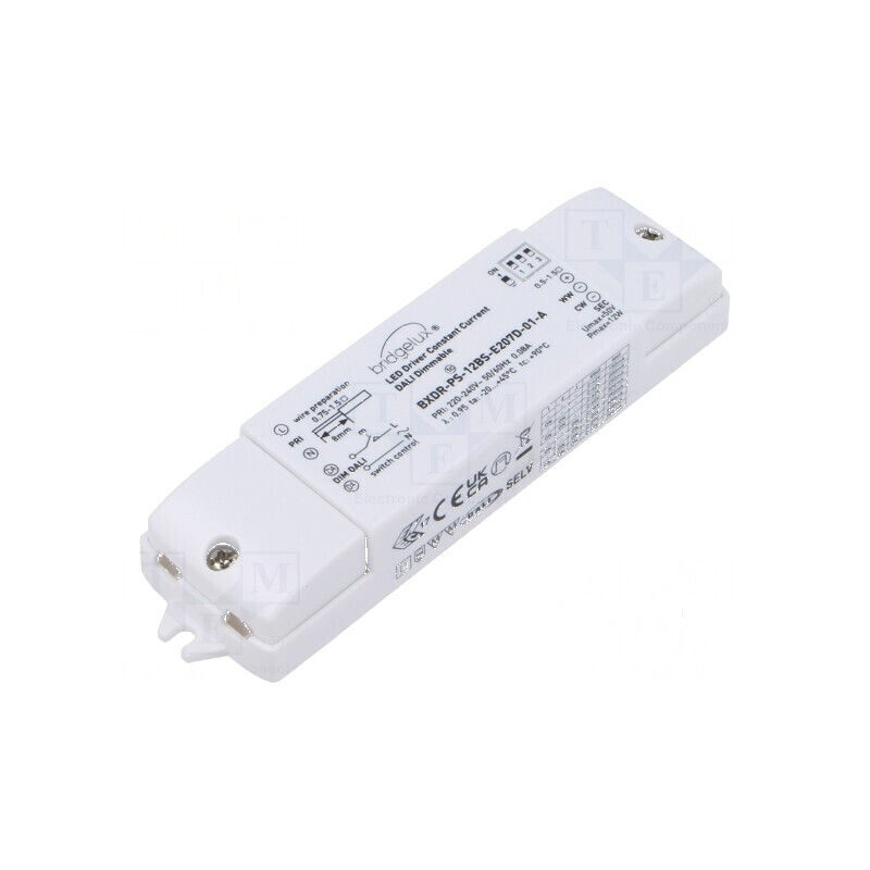 Alimentator LED pulsatoriu 12W 2,42VDC 150÷700mA 220÷240VAC | Electronic-mag.ro | Componente Electronice