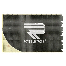 Placă universală singură faţă 100x580 mm | Electronic-mag.ro | Componente Electronice