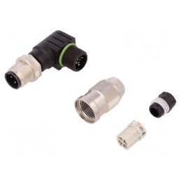 Conector M12 PIN 4 tată A-DeviceNet / CANopen | Electronic-mag.ro | Componente Electronice