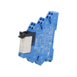 Releu de interfaţă Ubobină 24VDC 8A/250VAC 8A/24VDC 400VA IP20 | Electronic-mag.ro | Componente Electronice