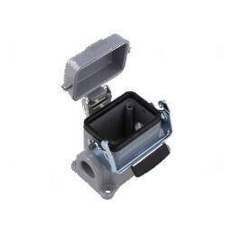 Carcasă pentru conectori HDC EPIC H-B 6 PG16 | Electronic-mag.ro | Componente Electronice