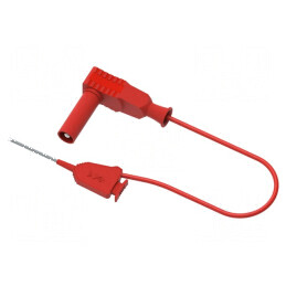 Cablu de măsurare rosu 0.5m | Electronic-mag.ro | Componente Electronice