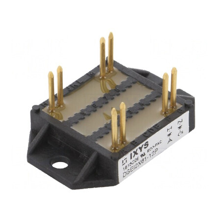 Modul diodă dublă independentă 1,2kV If: 52Ax2 ECO-PAC 1 THT | Electronic-mag.ro | Componente Electronice