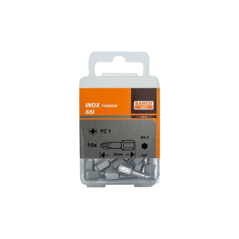 Capăt de şurubelniţă Pozidriv® PZ1 25mm - set de 10 buc. | Electronic-mag.ro | Componente Electronice